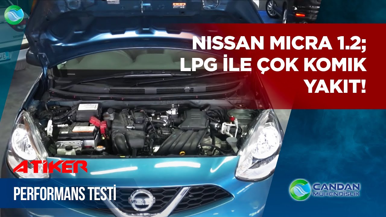 Nissan Micra 1.2 ; LPG ile Çok Komik Yakıt ; Atiker Gold LPG Yol Testi