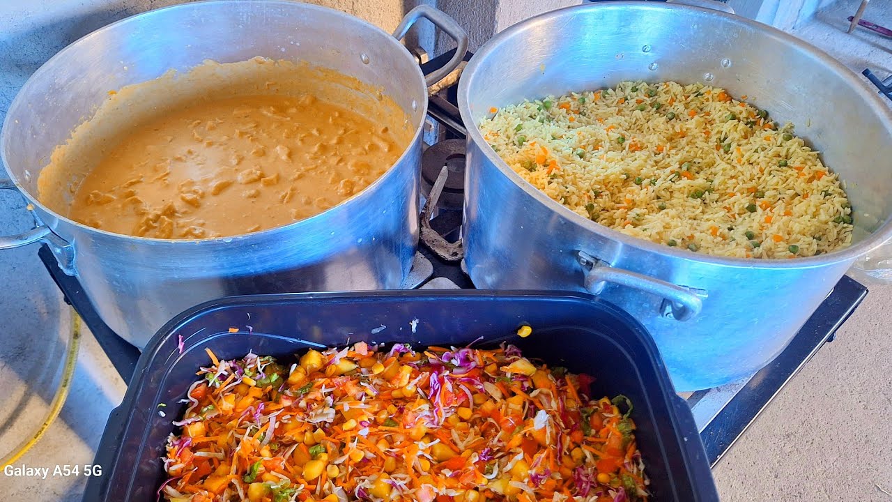 Jantar pra 50 Pessoas | Strogonoff de Frango, Arroz e Verdura | Receitas e Valores