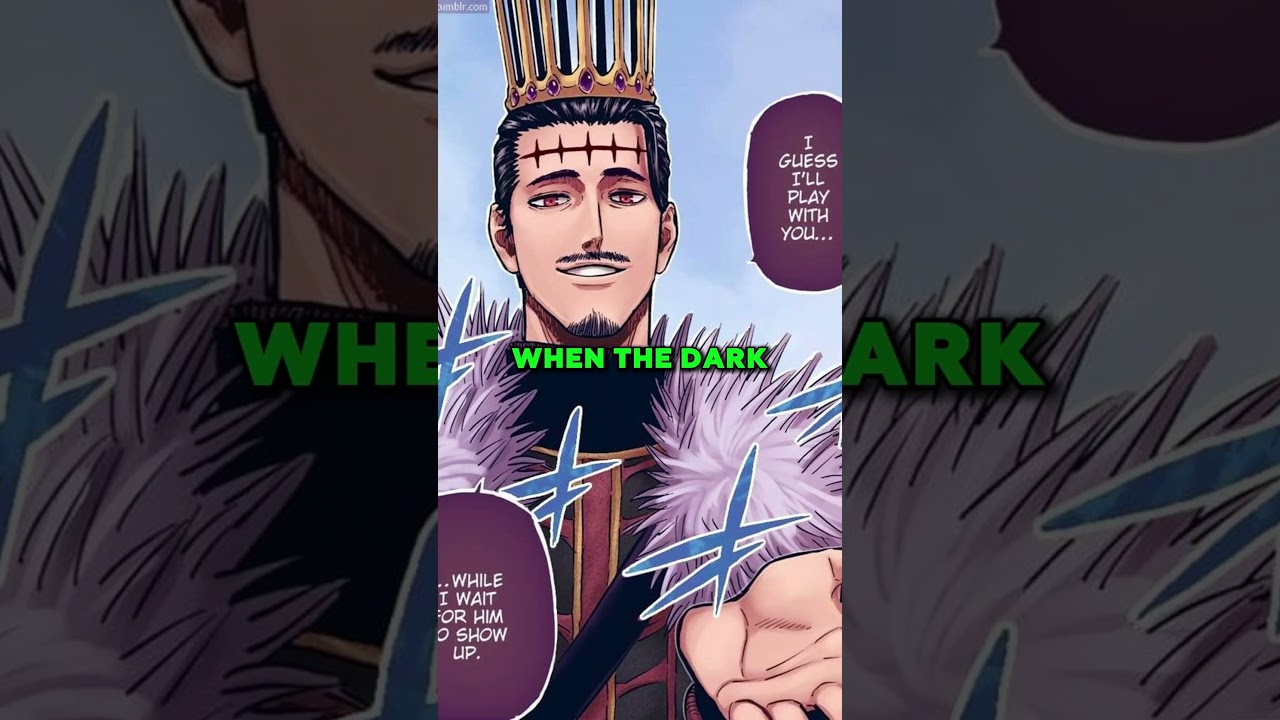 Liebe Is Not a Low Ranking Demon in Black Clover Anime! #blackclover #anime #manga