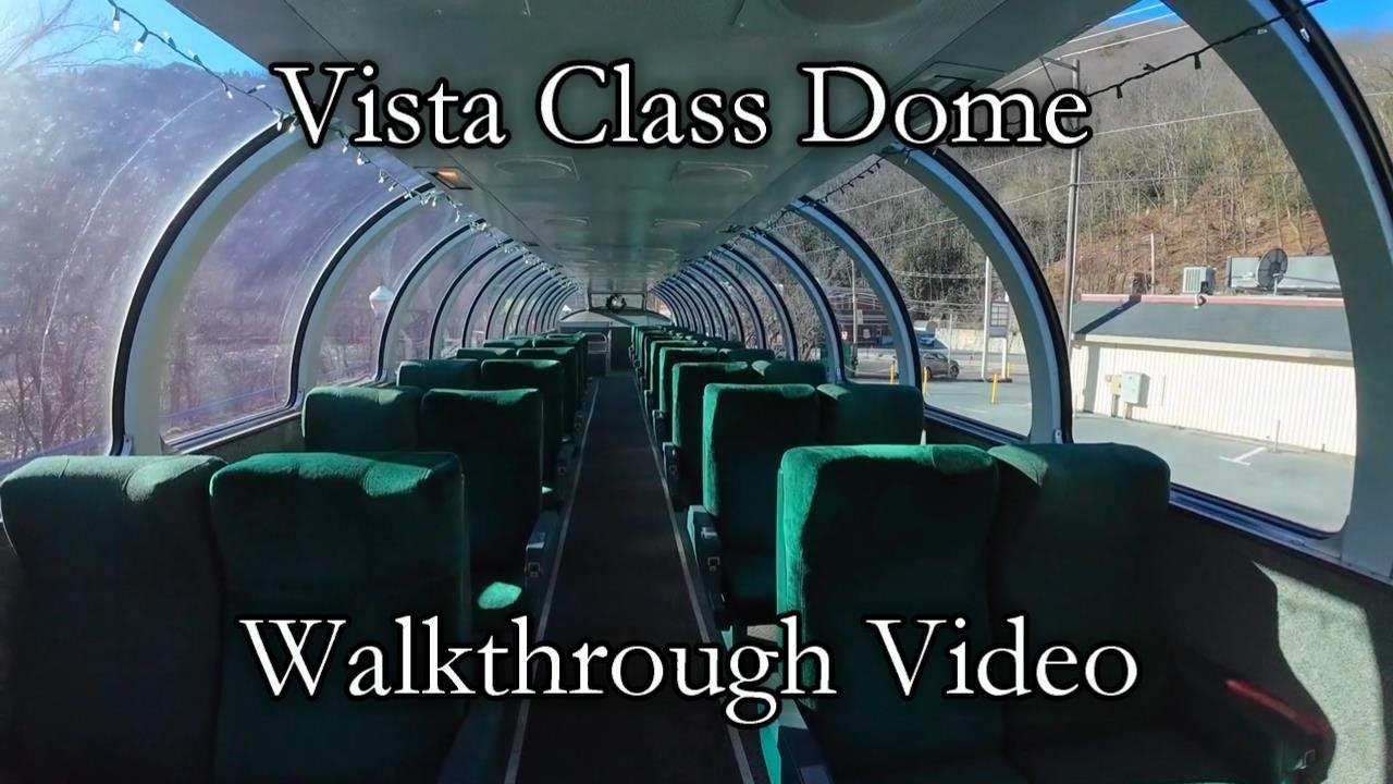 Прохождение пассажирского вагона Vista Dome &mdash; 2024