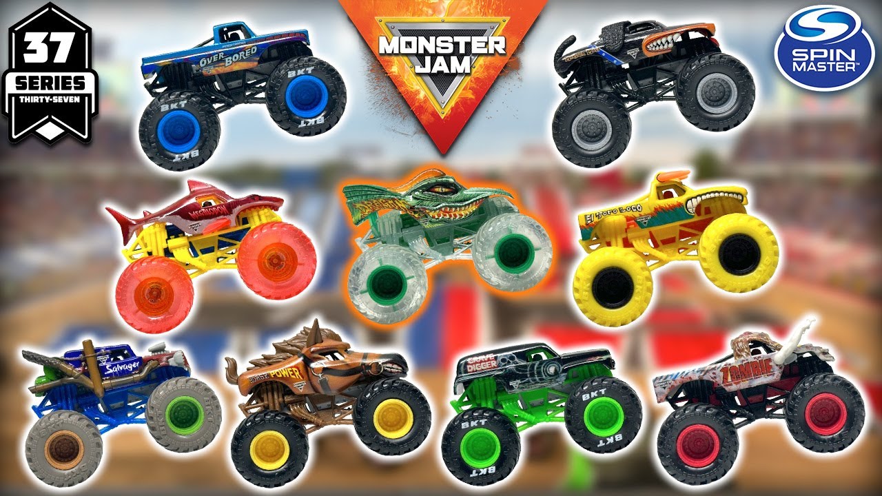 SPIN MASTER MONSTER JAM SERIES 37 | 1:64 SCALE