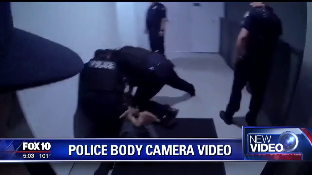 Body camera video released showing use of physical force by Mesa police officers