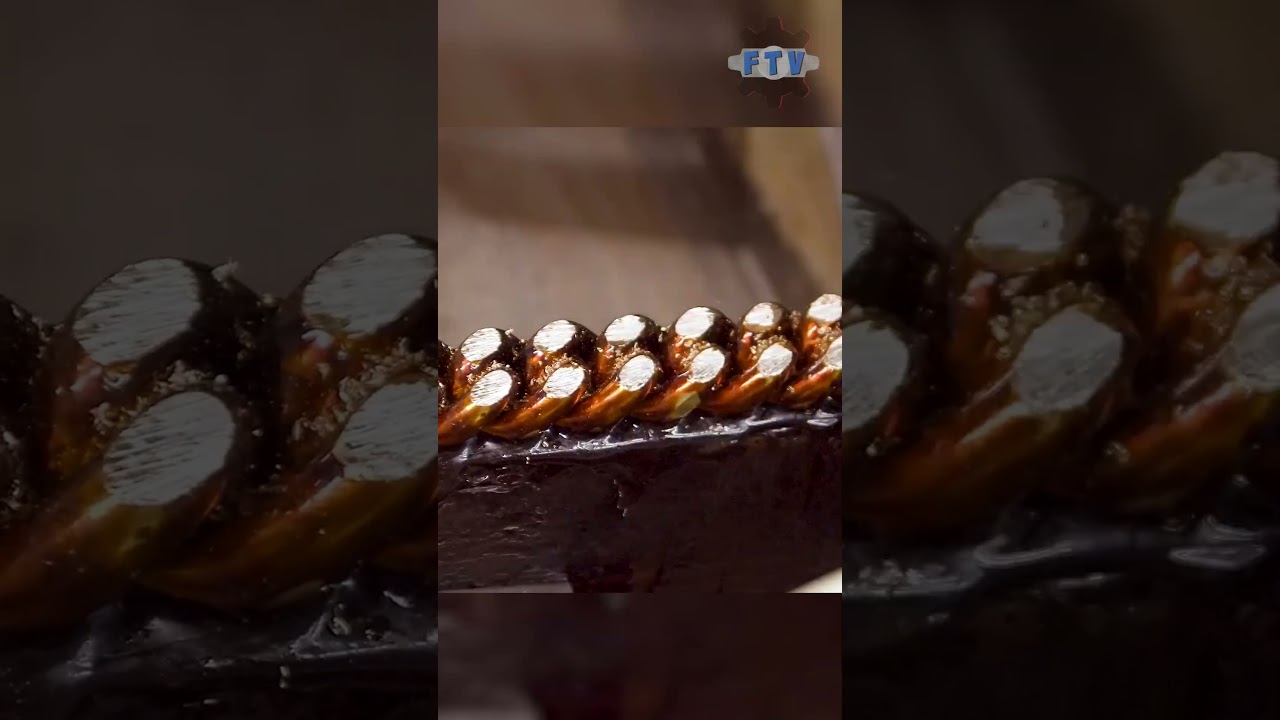 Incredible 2 KILO Gold Chain Making | #GoldChain #JewelryCrafting