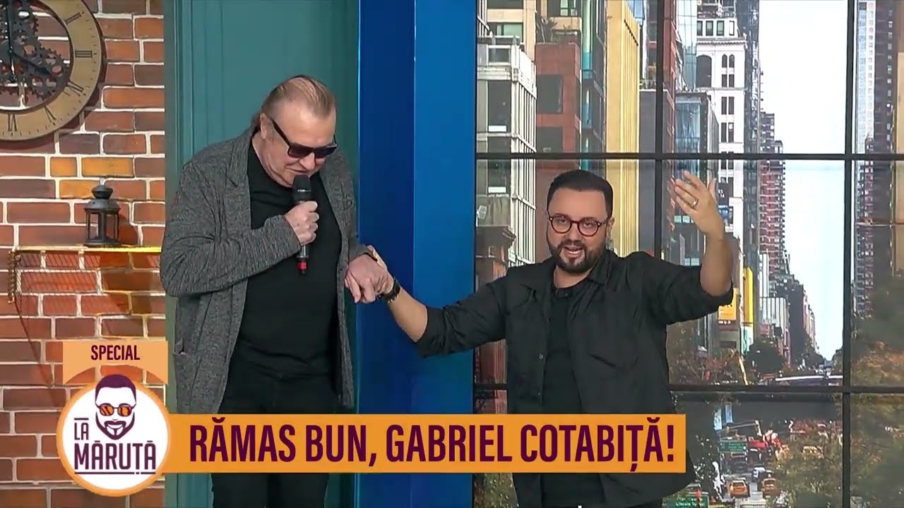 Rămas bun, Gabriel Cotabiță!