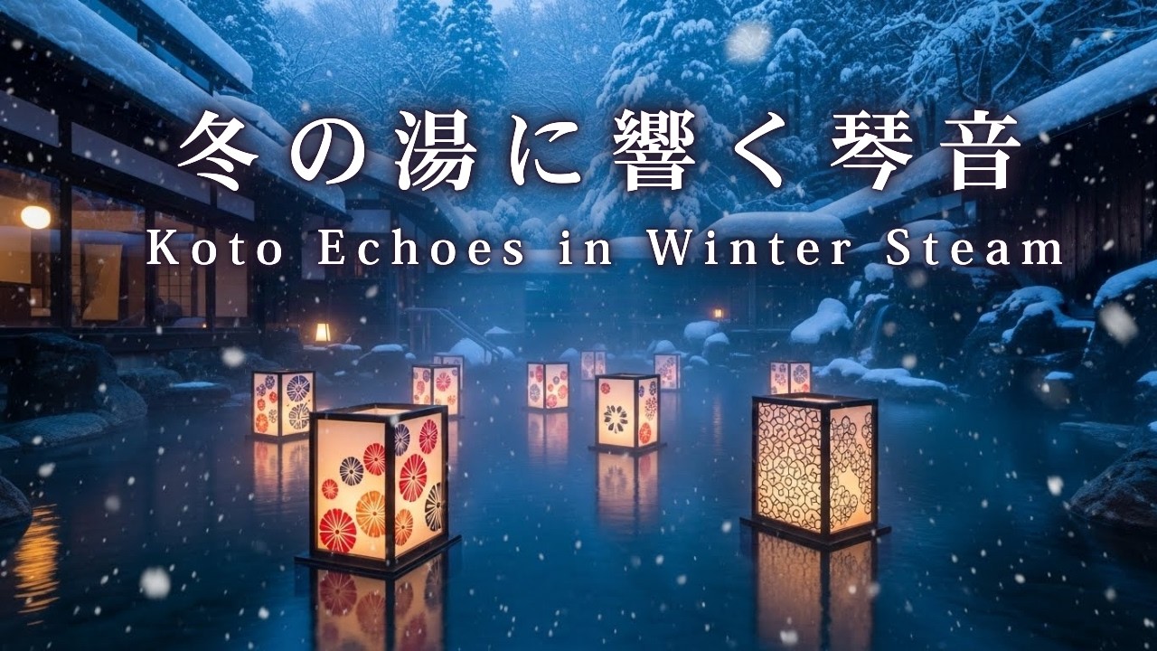 【和風BGM】冬の琴音で心がほっとやすらぐメドレー | 睡眠・作業用｜Japanese Music