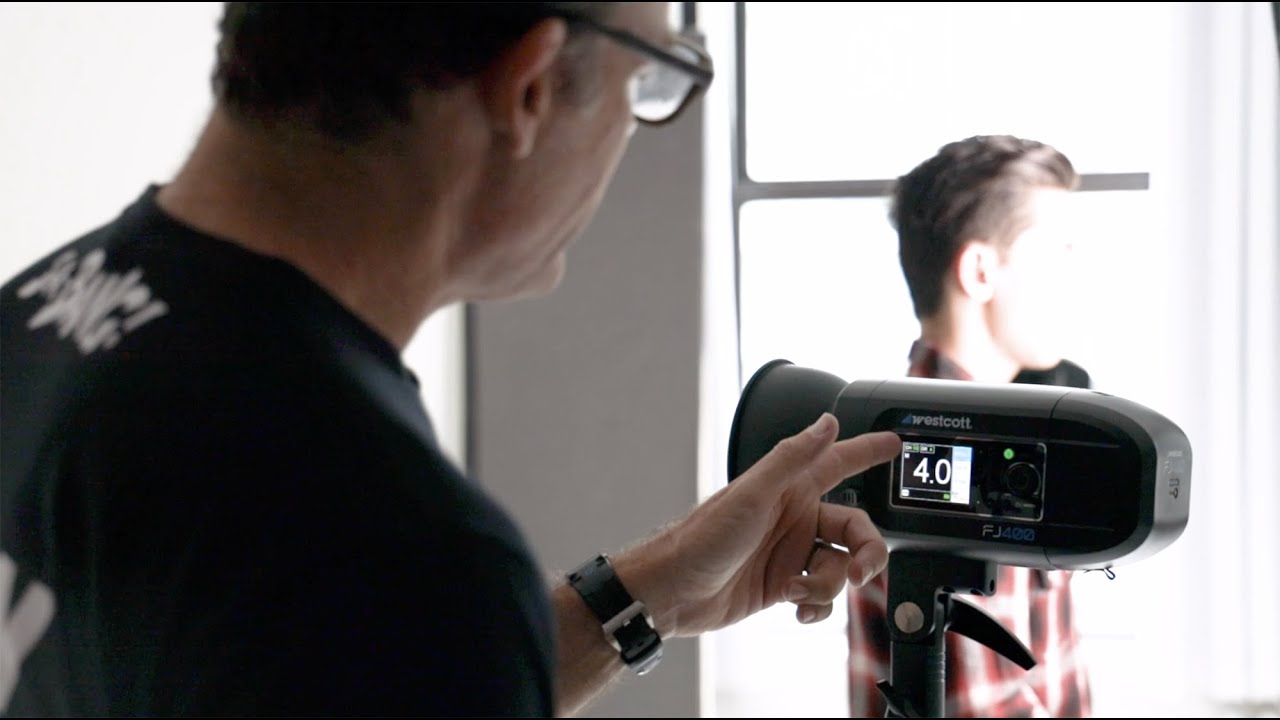 How to create a perfectly white background using the Westcott FJ400!
