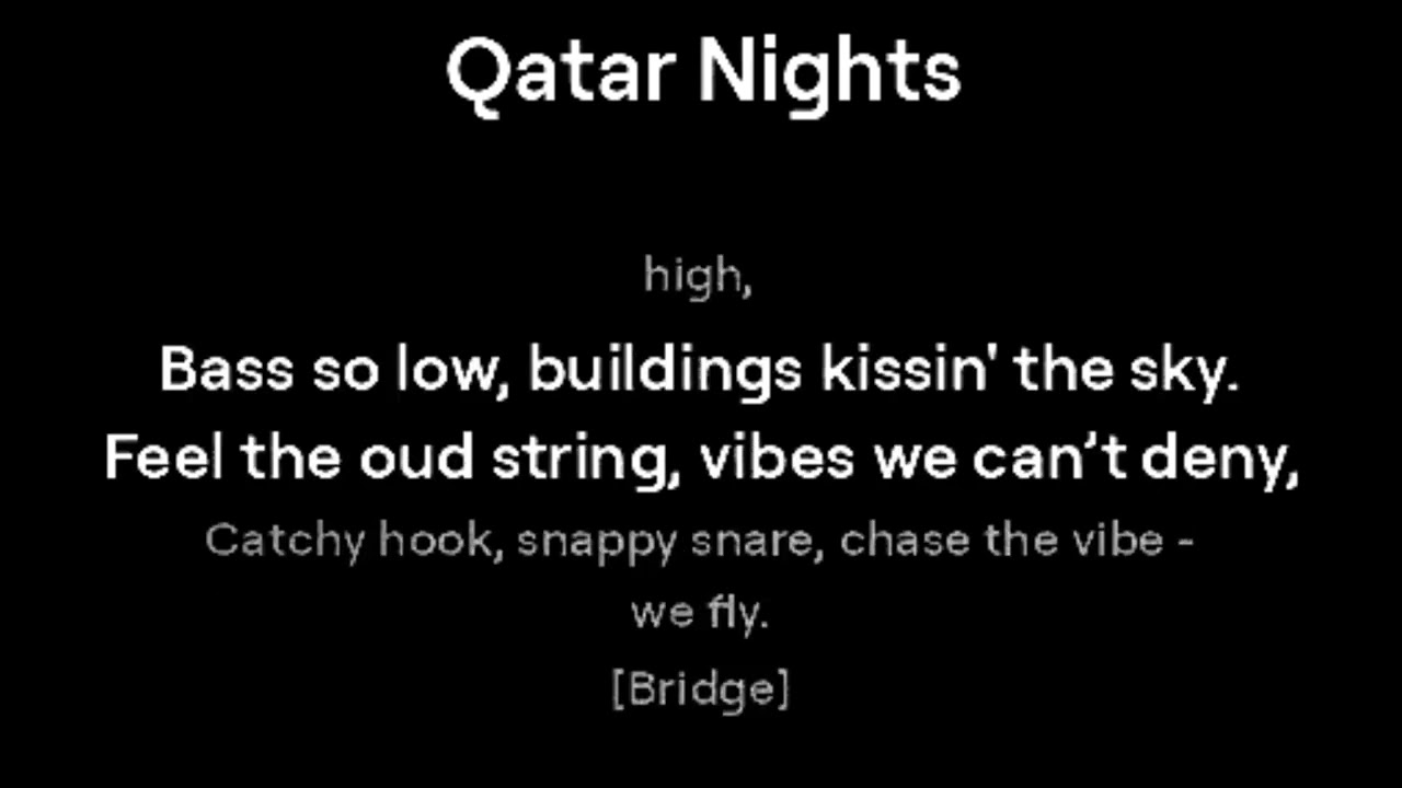 Qatar Nights -أغنية جديدة - ليالي قطر