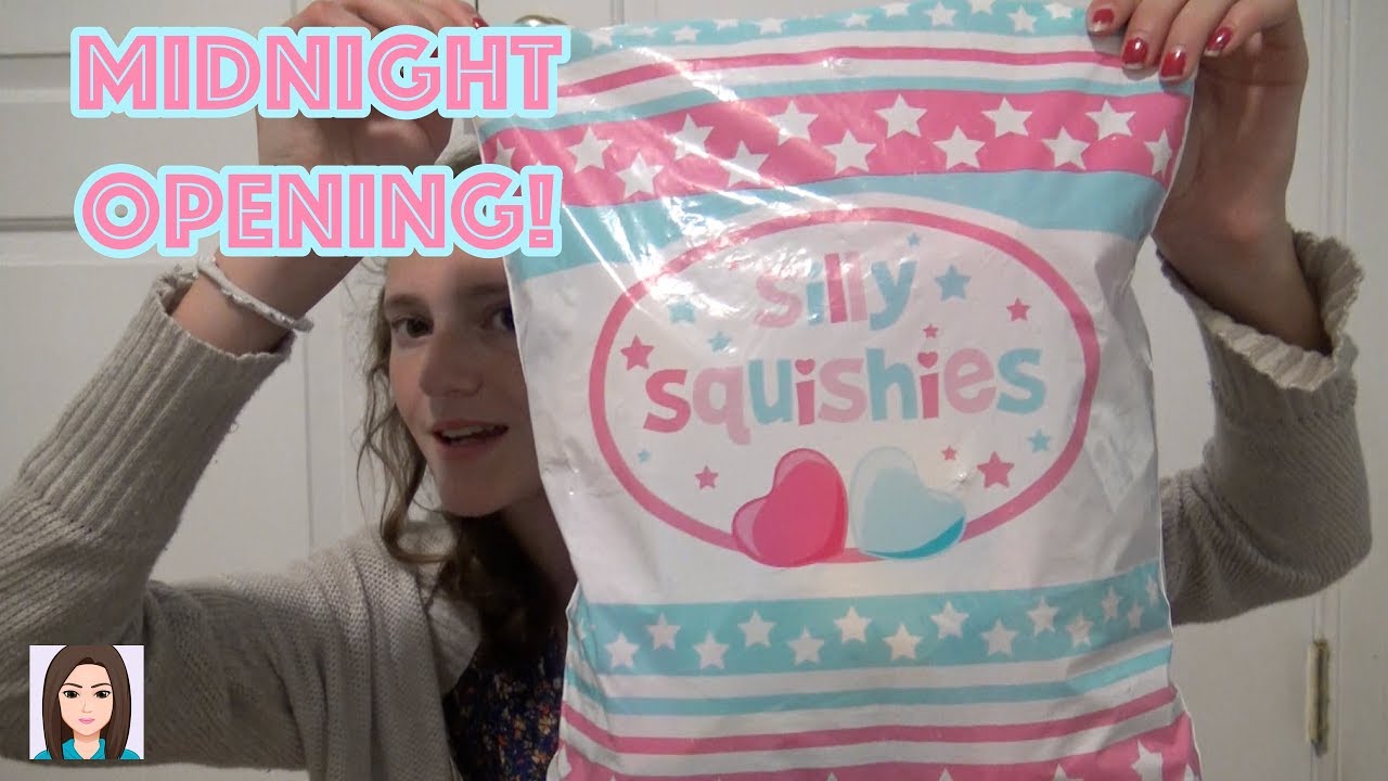 Opening A Silly Squishies Package At Midnight!