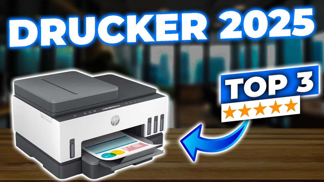 Multifunktionsdrucker 2025 im Test: Die 3 besten Drucker f&uuml;r dein Zuhause!