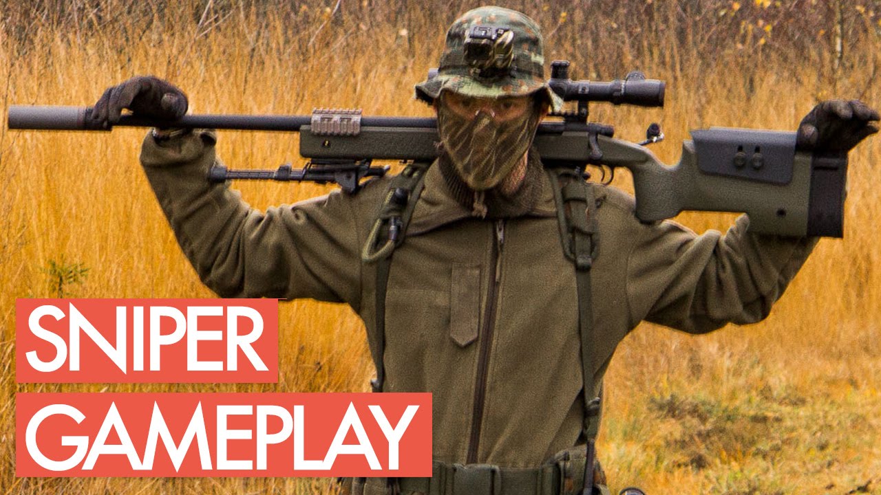 Airsoft Sniper Gameplay - Picking Up the Dead Pilot
