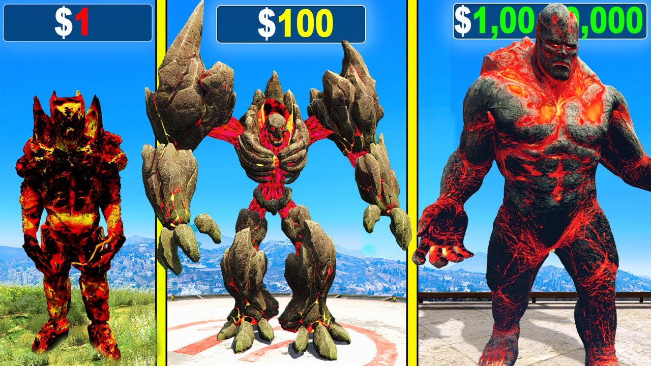 $1 LAVA TITAN To $1,00,00,000 LAVA TITAN GOD in GTA 5