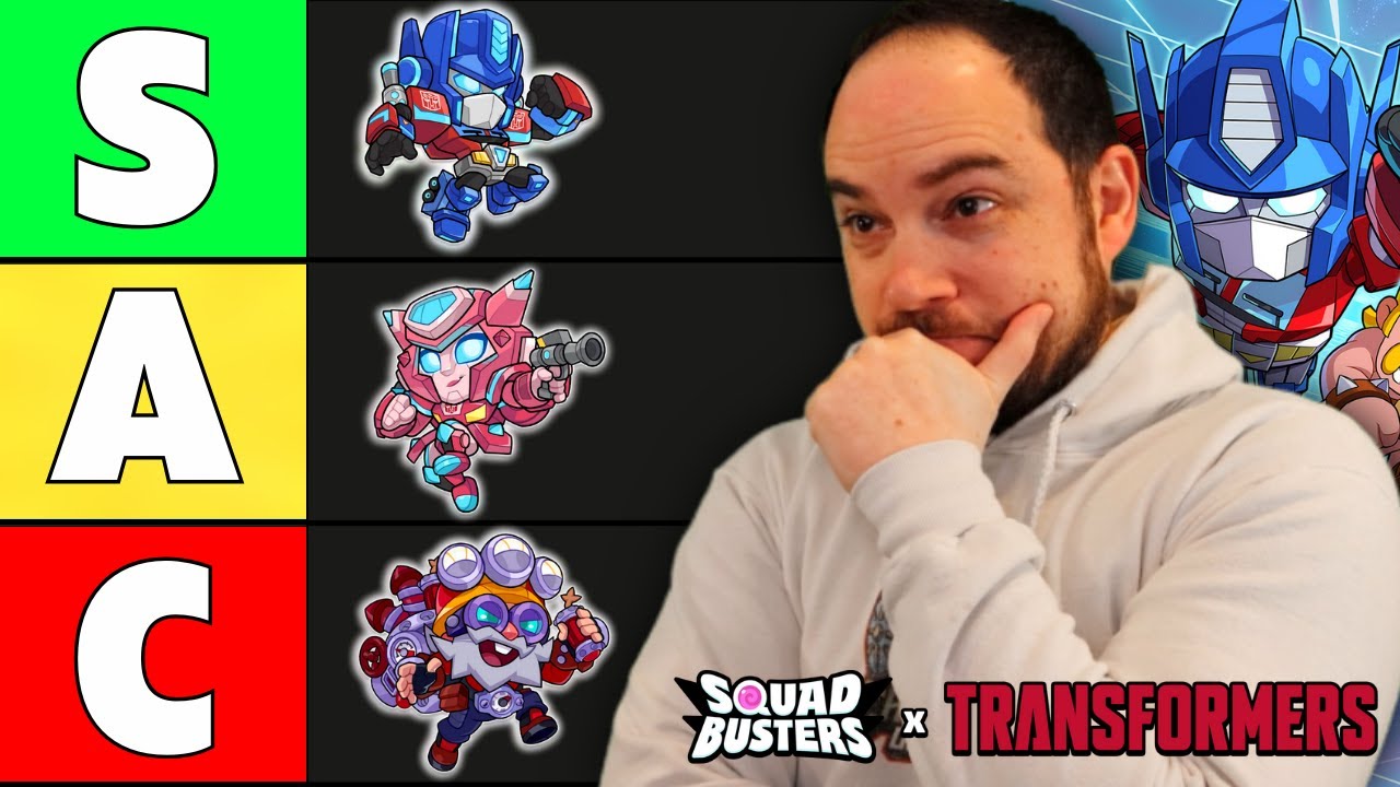 Список уровней Squad Busters [обновление Transformers]