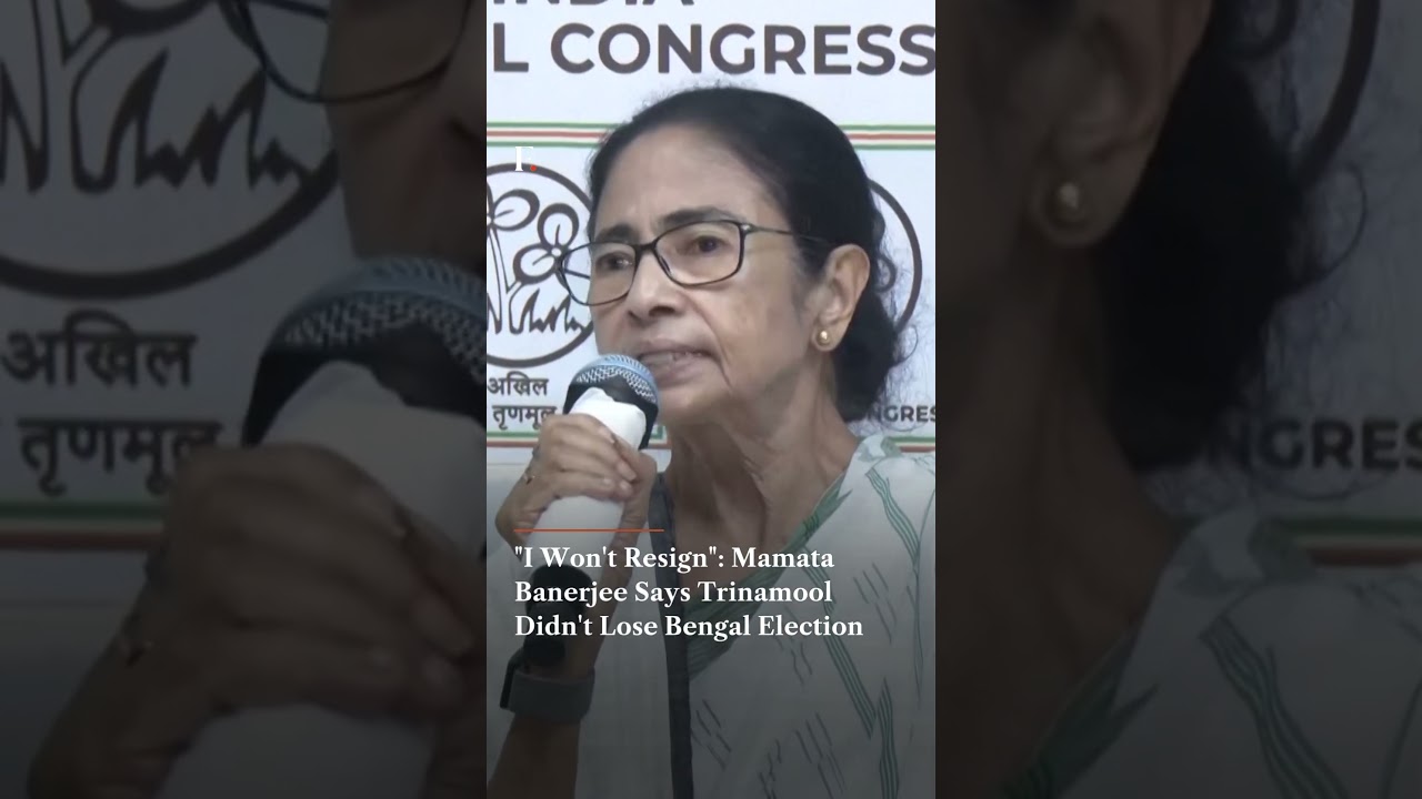I Won't Resign Mamata Banerjee Says Trinamool Didn't Lose Bengal Election | Firstpost News | N18G