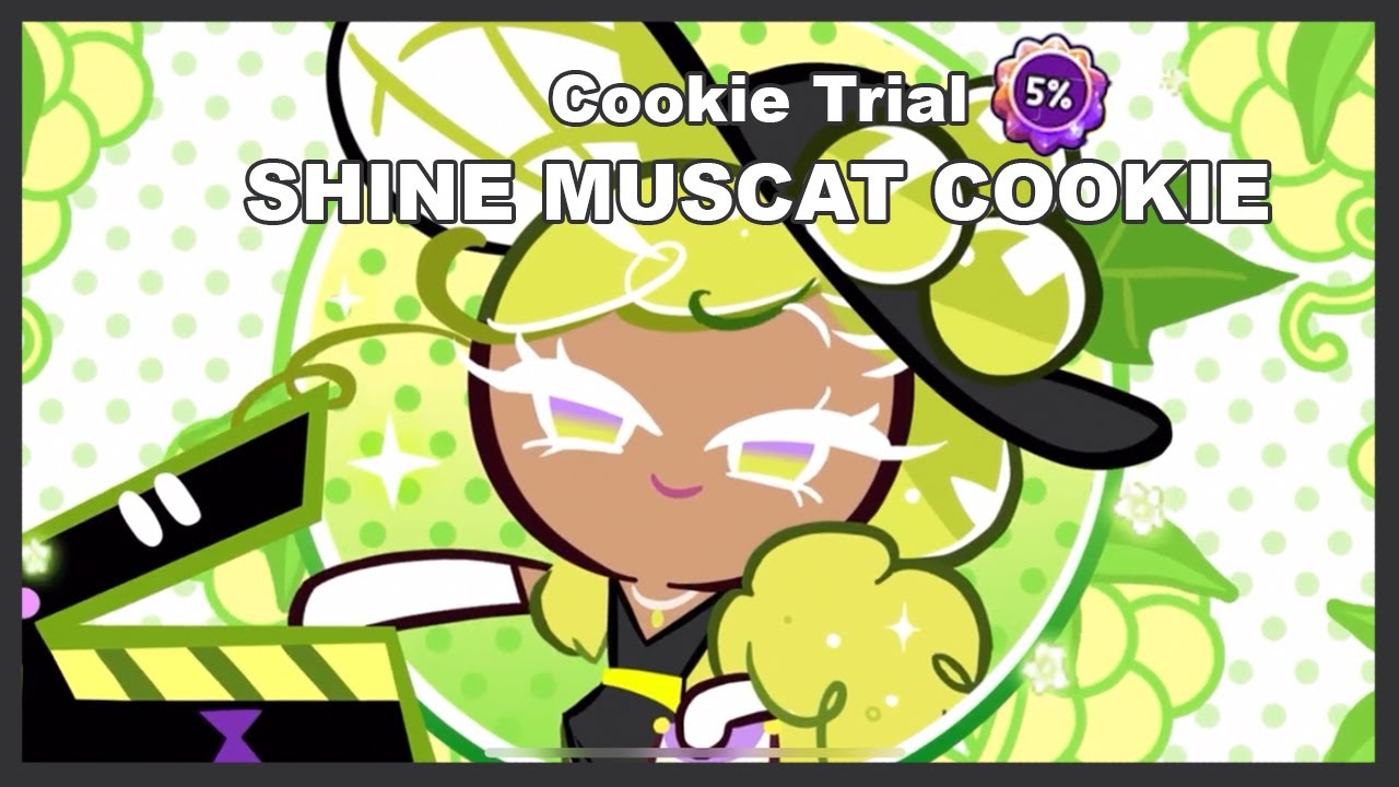 Shine Muscat Cookie! 💚 Hard Cookie Trial Top 5% | Cookie Run: Ovenbreak
