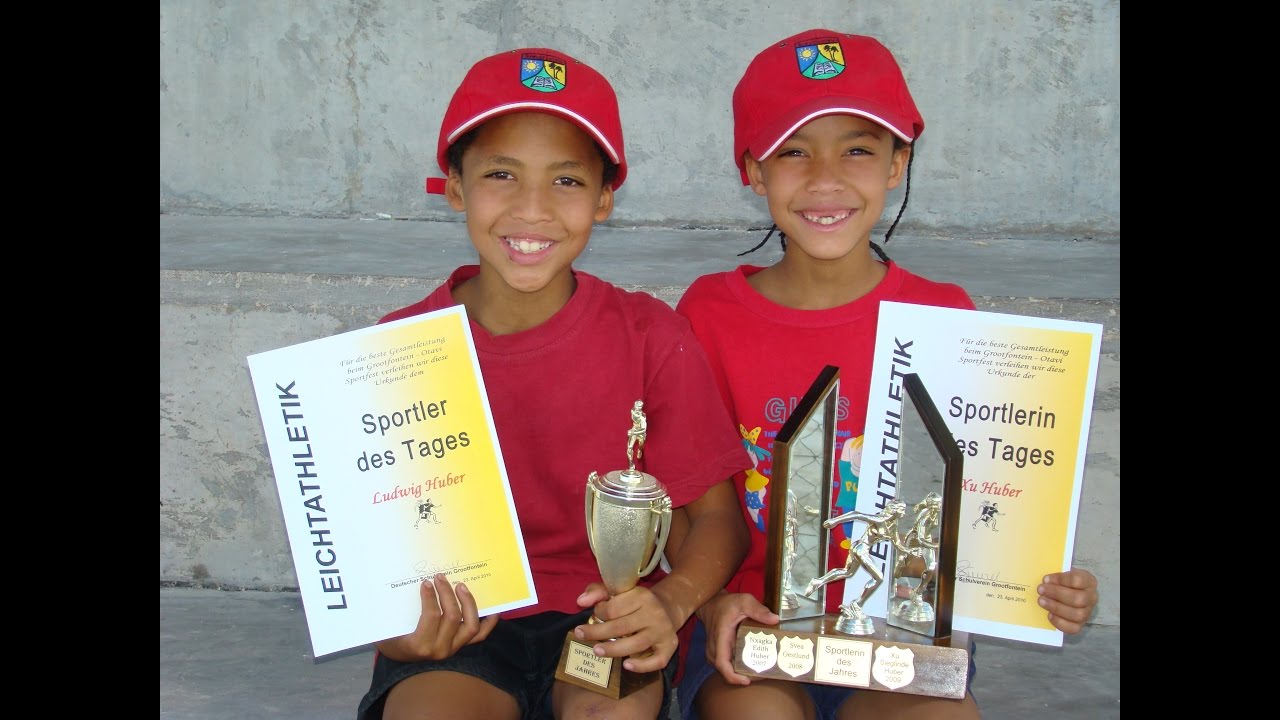 Namibian Athlete Ludwig Huber 2010 DPG Inter House Athletics