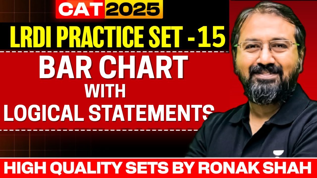Bar Chart with Logical&nbsp;Statements Sets | High-Quality CAT 2025 LRDI Practice Set #15