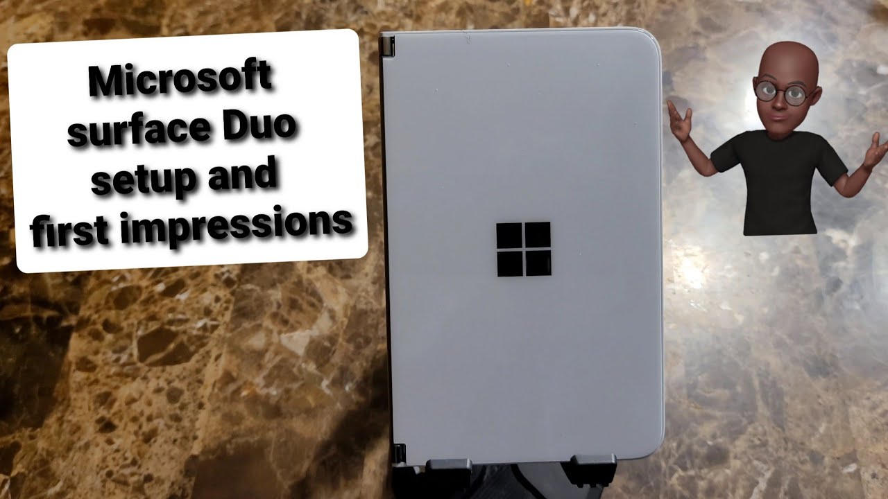 surface Duo setup and first impressions