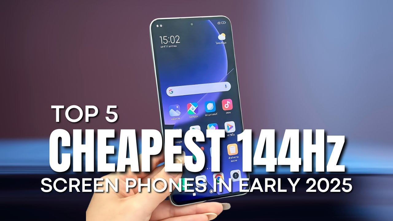 [Top 5] The Cheapest 144Hz Screen Phones in Early 2025