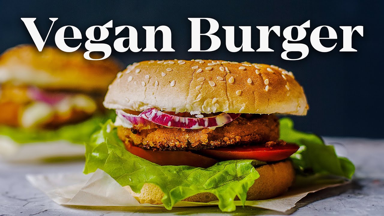 How to Make Vegan Burger | EASY VEGGIE BURGER PATTY RECIPE