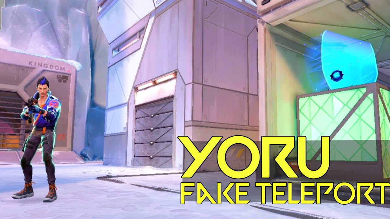 YORU FAKE TELEPORT SPOTS FOR 200IQ PLAYS - VALORANT GUIDE TIPS & TRICKS