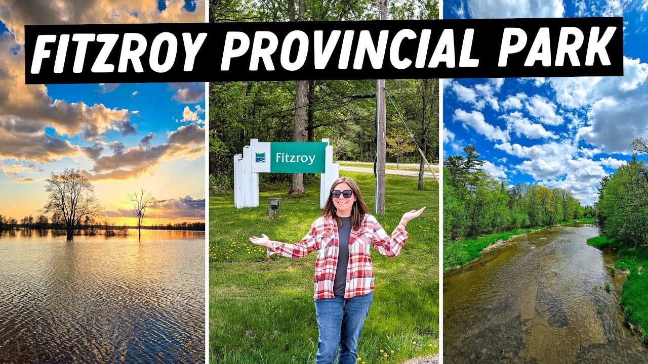 FITZROY Provincial Park Campground Tour & Overview | Ontario Camping