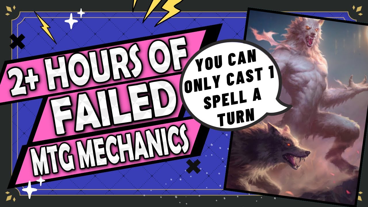 2+ Hours of Failed MTG Mechanics To Fall Asleep to