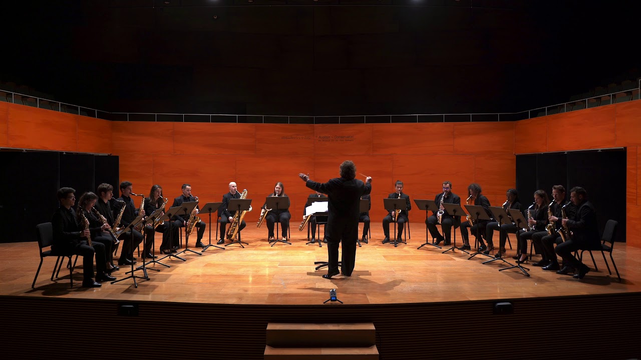 樂感生活  Suit Arrullo  (V.F.Valencia)  Henrie Adams.   Mallorca saxophone Orchestra