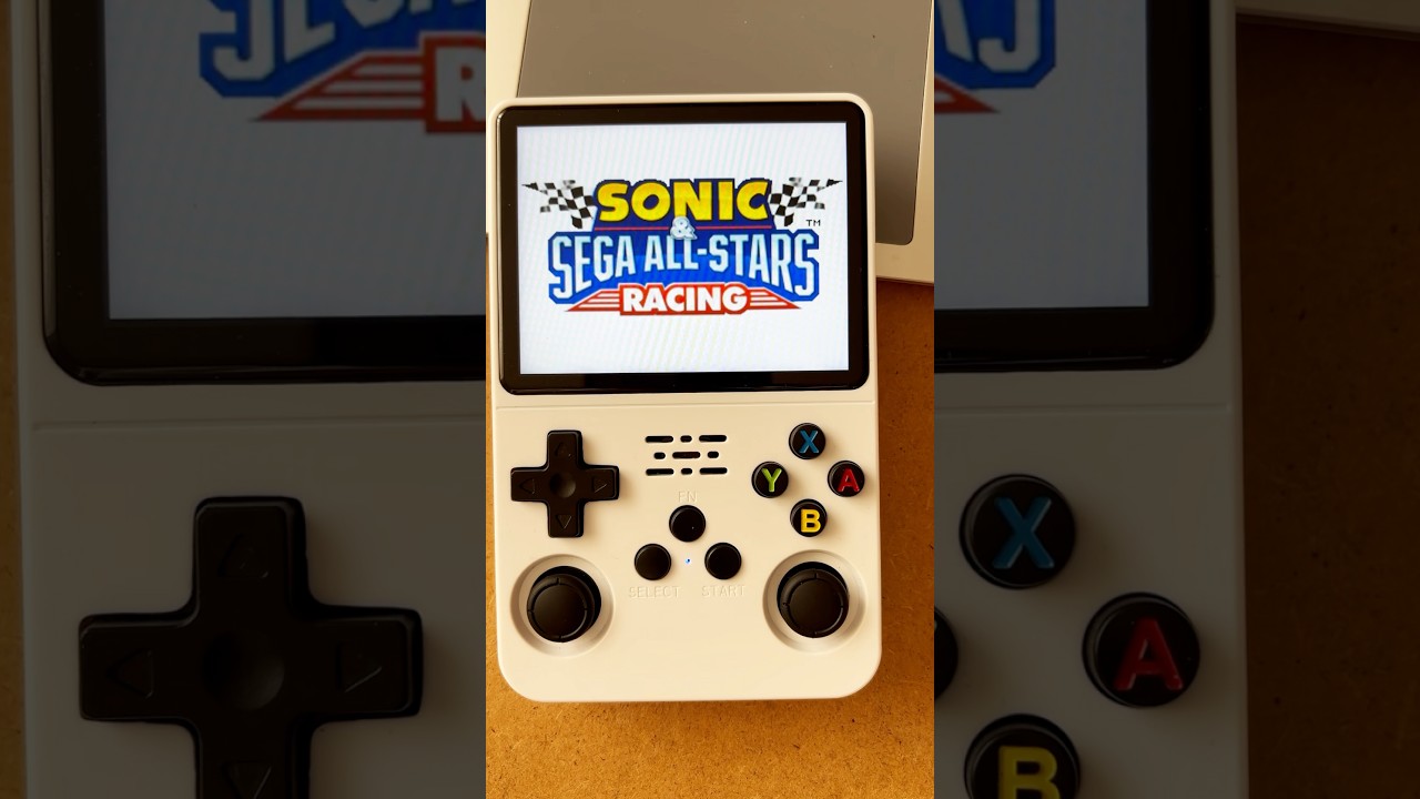 Sonic sega all stars racing on R36s