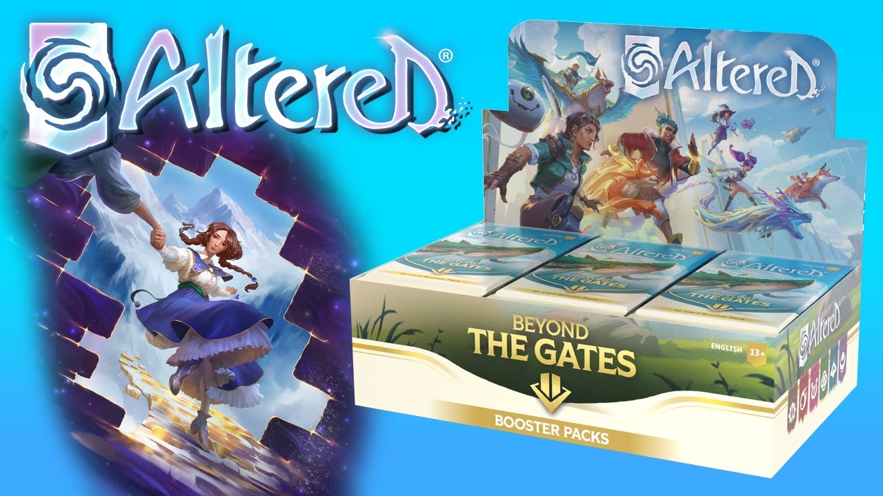 Abrindo a Booster Box Beyond the Gates de Altered TCG - Unboxing #alteredtcg