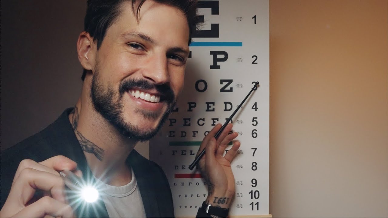 ASMR Visual Acuity Exam | Testing Your Eyes