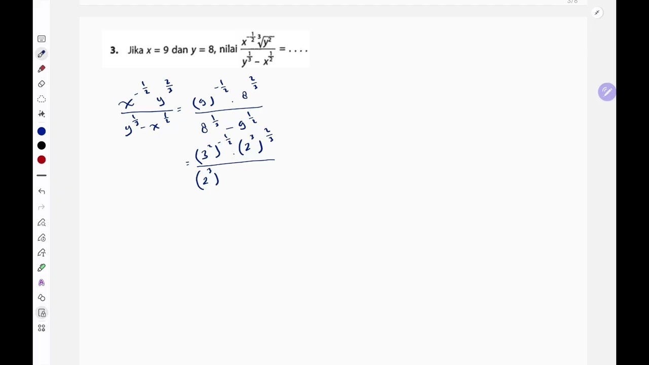 Telaah soal 3 TKA Matematika Wajib