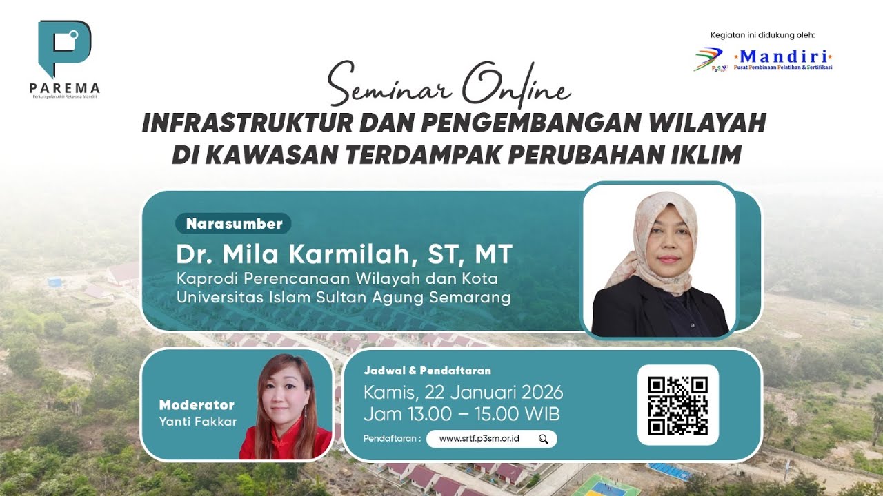 Infrastruktur dan Pengembangan Wilayah di Kawasan Terdampak Perubahan Iklim