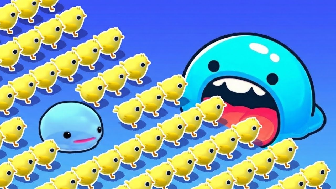 Super Slime - Black Hole .io - MAX LEVEL Gameplay! NEW GAME!