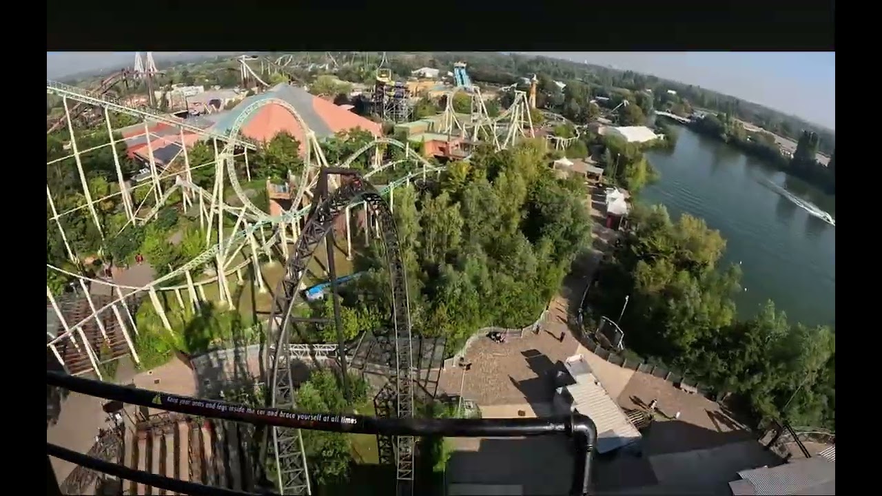 Saw the ride 4k PoV Thorpe parck 