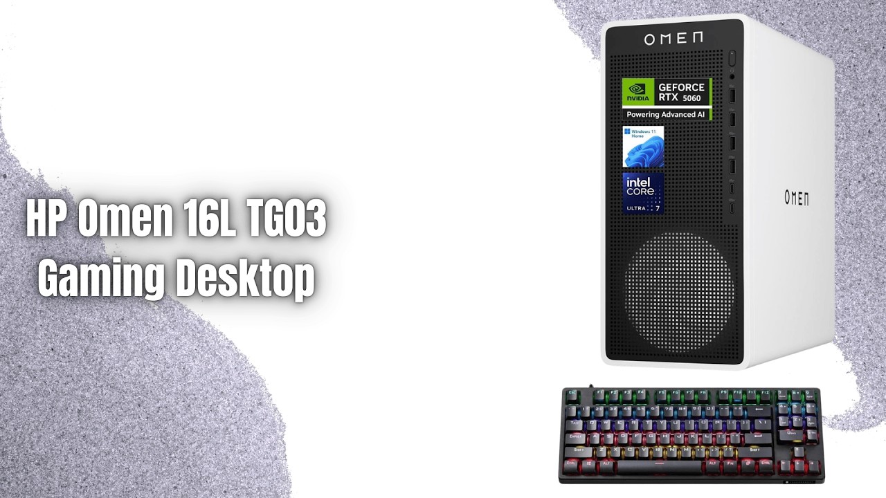 HP Omen 16L TG03 Review | Intel Ultra 7 265F + RTX 5060 Gaming Powerhouse!