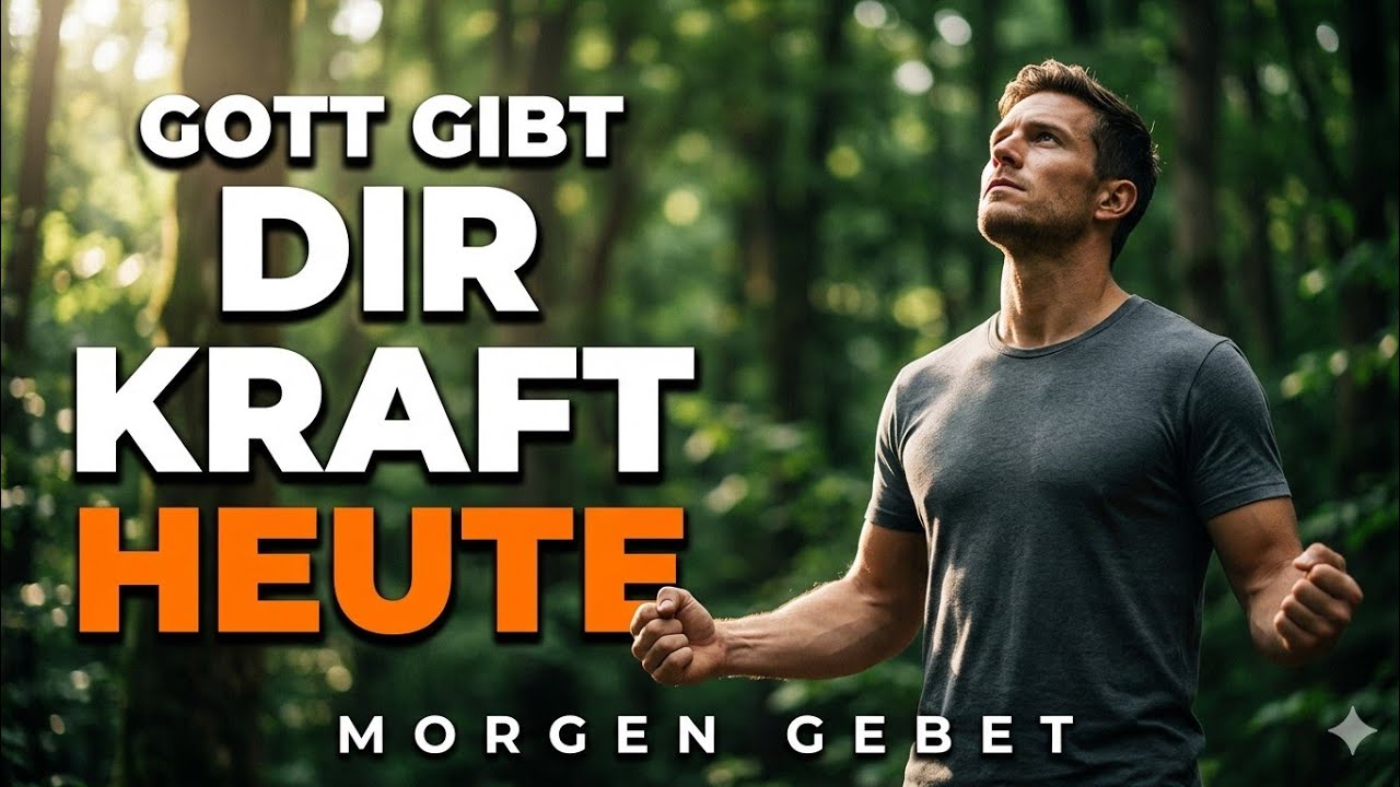 Stärke zuerst (SPRICH MIT GOTT) Er wird dich stärken | Morgen-Gebet der Stärke