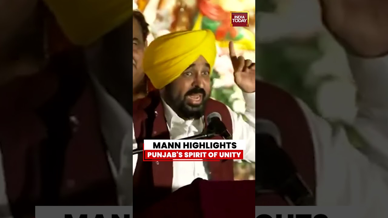 Bhagwant Mann's Big Message On Unity In Punjab | 'Seed Of Hatred Can Never Grow Here'