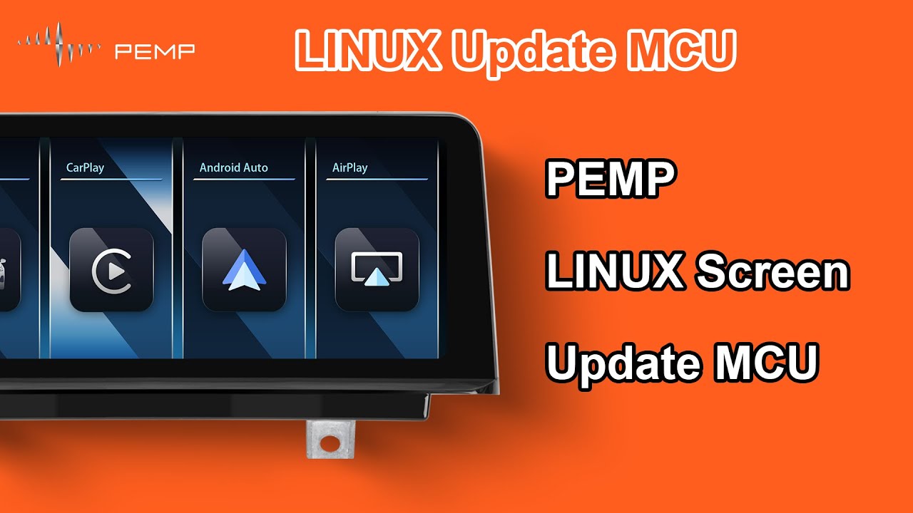 PEMP LINUX screen MCU update method.