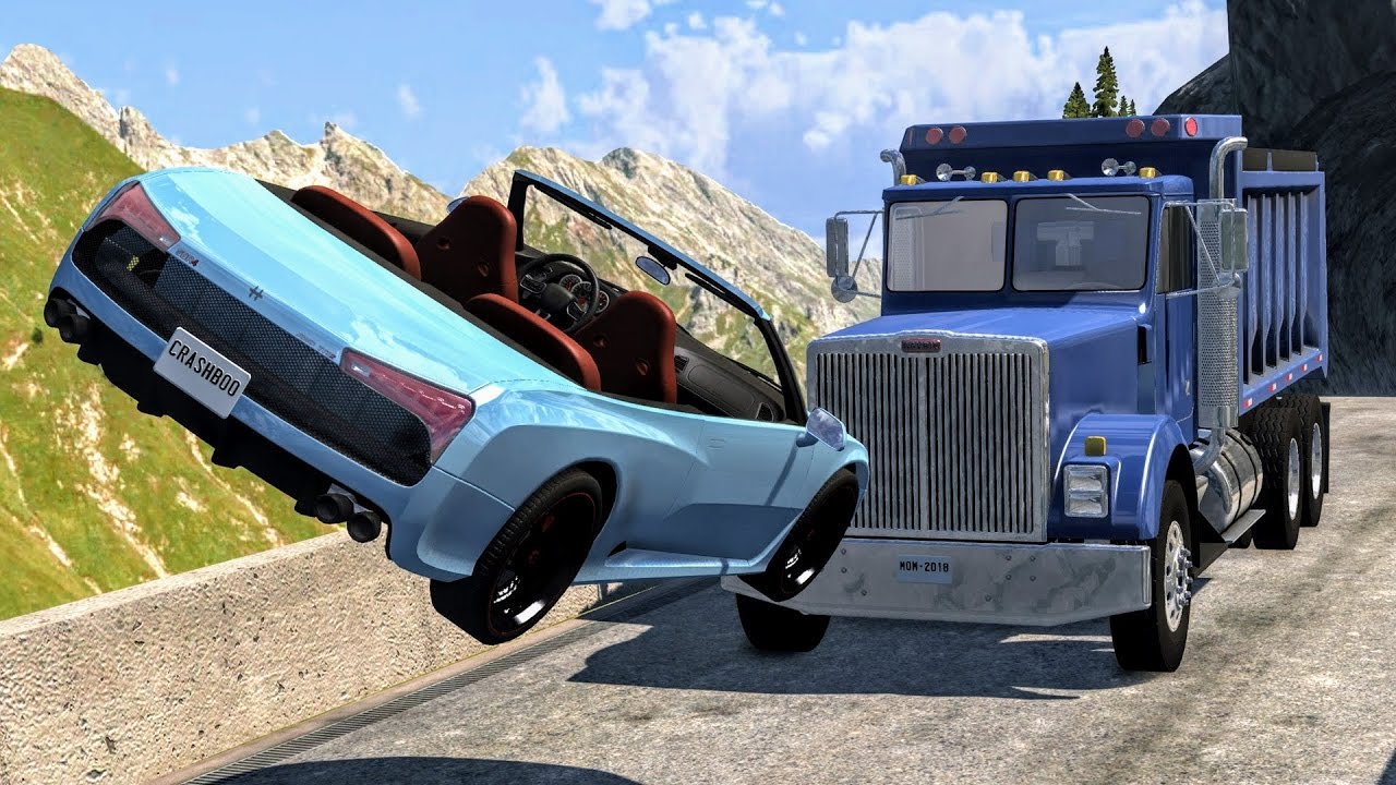 Slow Motion Crashes #2 - BeamNG Drive