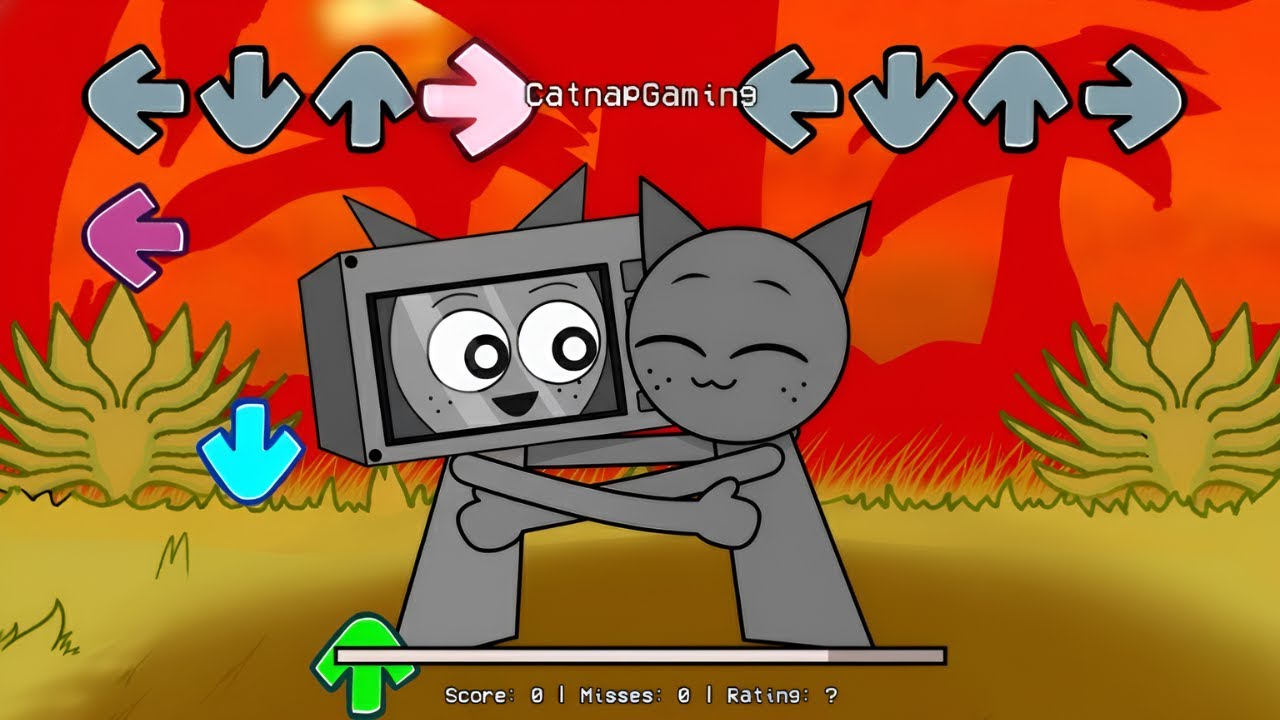 FNF Sprunki OC Microwave Vs Sprunki All Phases 1 Sings Chasing (Incredibox Sprunki/FNF Mods)