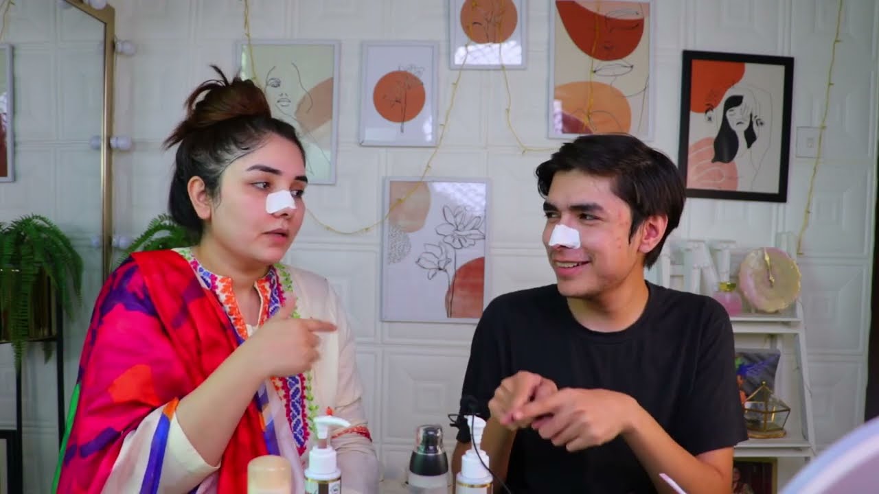 Fun Gup Shup + Skincare With My Brother #skincare