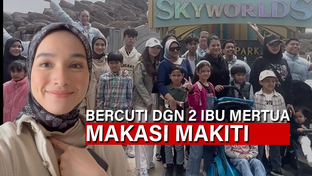 TYA ARIFIN, ASYRAF KHALID BERCUTI DI GENTING HIGHLAND WITH FAMILY CTDK!