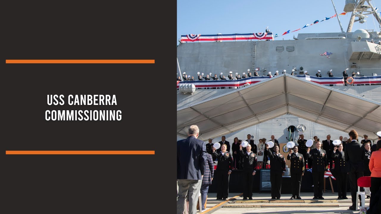 USS Canberra Commissioning