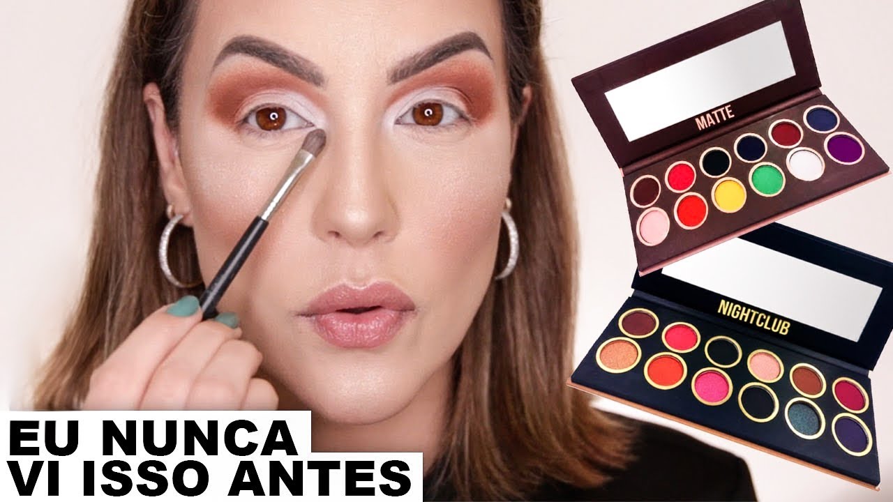TESTEI AS NOVAS PALETAS DA BELLA FEMME E MISERICÓRDIA... 😱