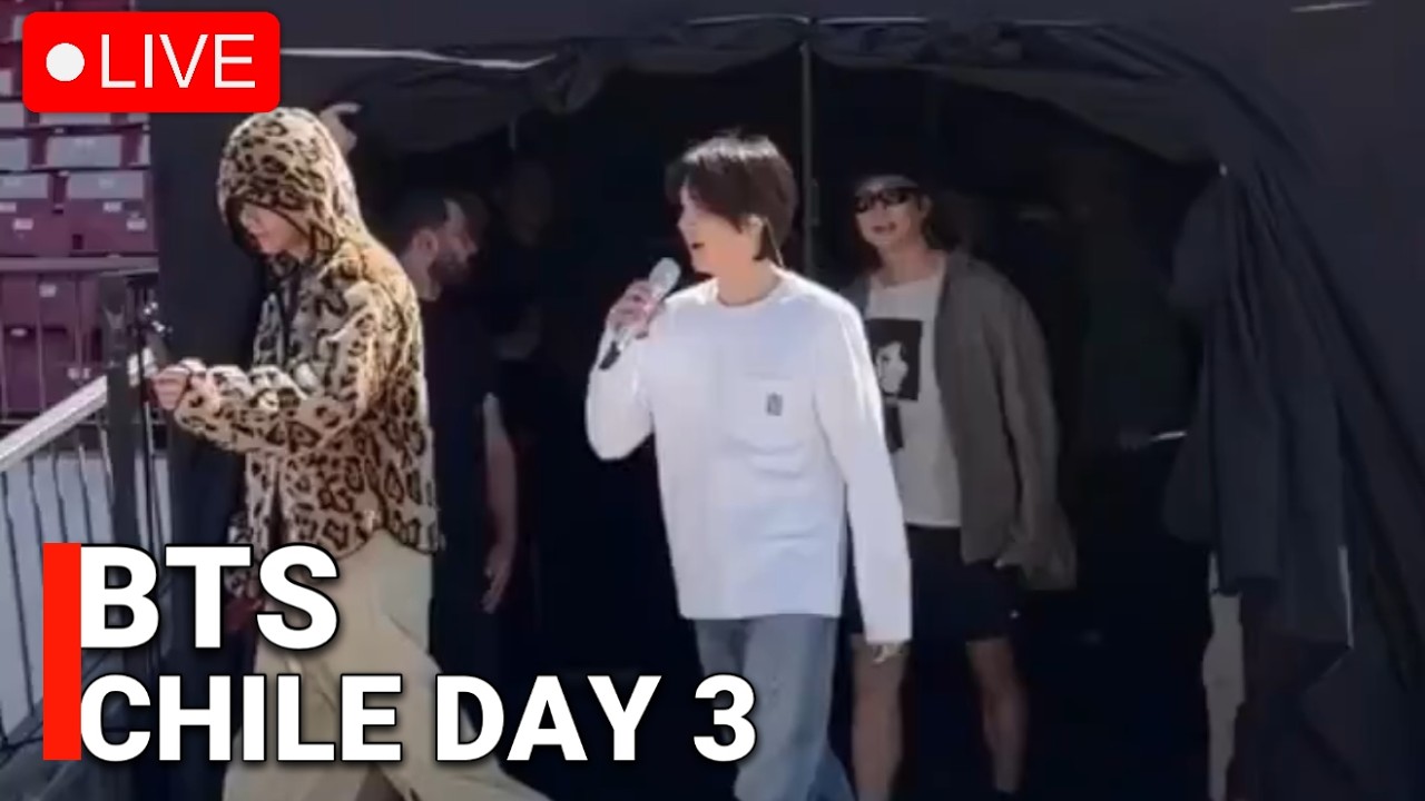BTS Chile Live Concert Day 3 Soundcheck FULL FANCAM Arirang Tour in Santiago 2026