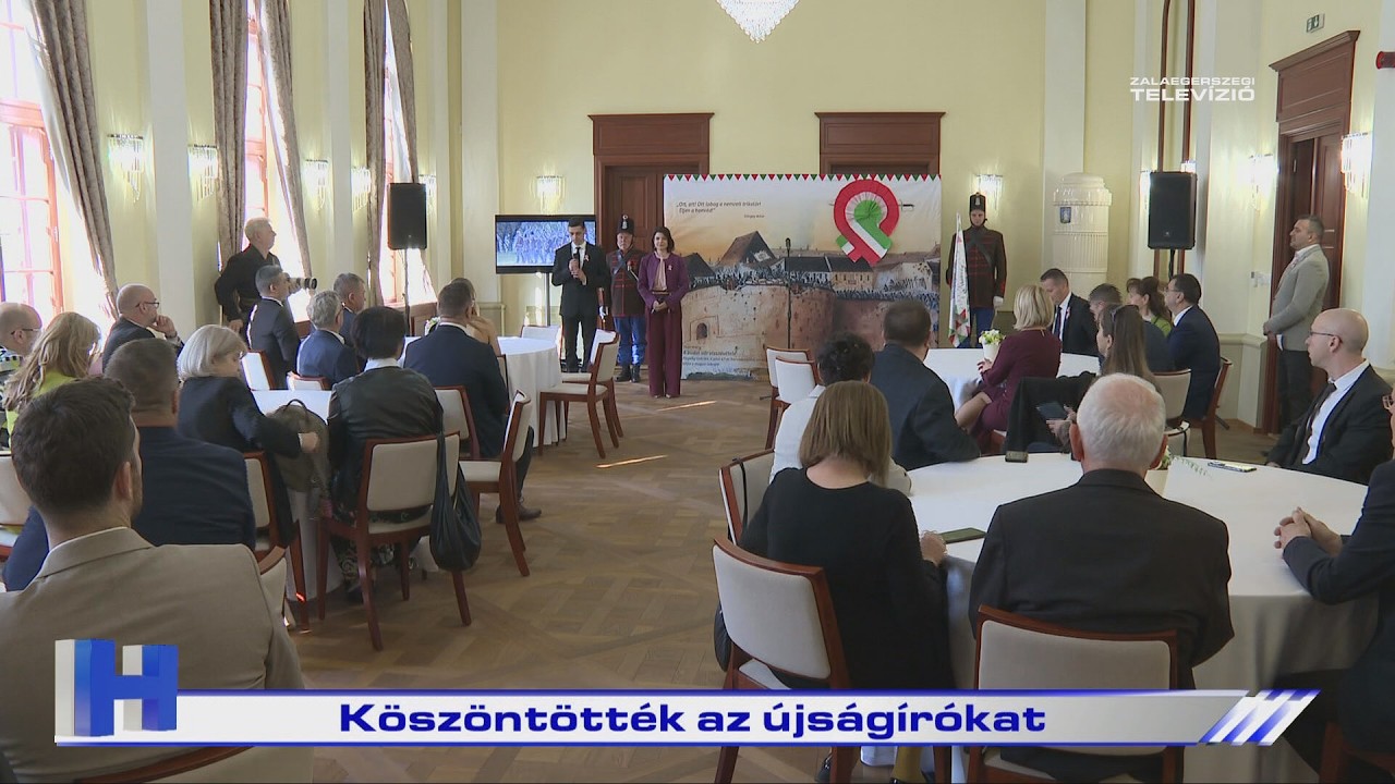 Köszöntötték az újságírókat – ZTV Híradó 2026-03-13