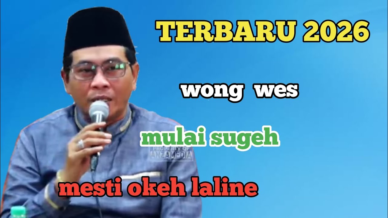 Abah anza terbaru,, wes sugeh mesti lali di jamin lucu poll 