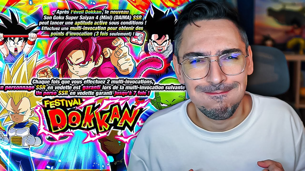 INVOCATION GOKU SSJ4 DAIMA 🔥 LE TROLL ?! DOKKAN BATTLE
