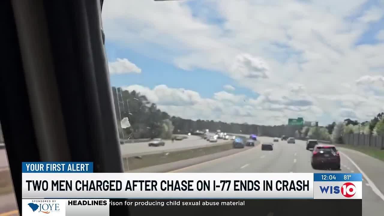 Аресты произведены после погони по трассе I-77 с участием сотрудников полиции округа Ричленд.