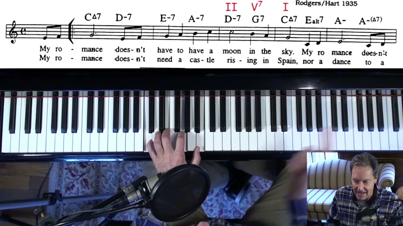 My Romance + a bunch of turnarounds | Jazz Piano College
